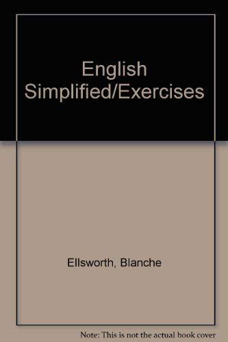 Stock image for English Simplified/Exercises for sale by Wonder Book