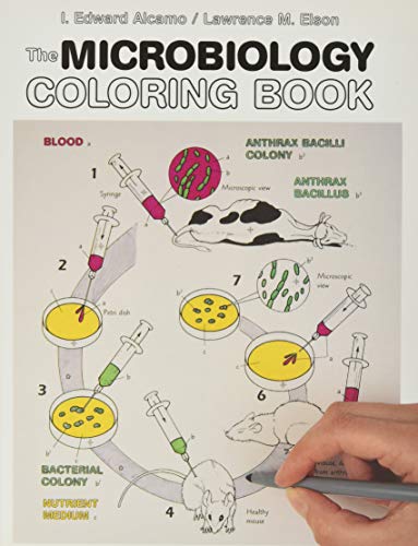 9780060419257: The Microbiology Coloring Book