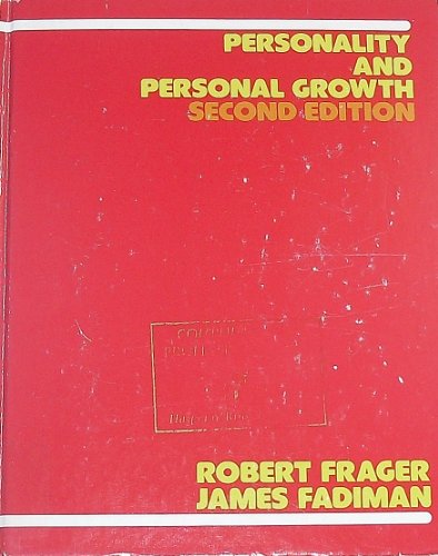 Beispielbild fr Personality and Personal Growth zum Verkauf von Wonder Book