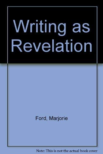 Imagen de archivo de Writing as Revelation a la venta por Books Puddle