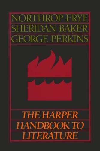 Imagen de archivo de The Harper Handbook to Literature a la venta por Better World Books