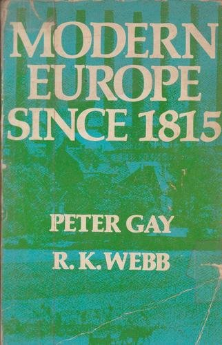 Imagen de archivo de Modern Europe : Modern Europe since 1815 a la venta por Better World Books