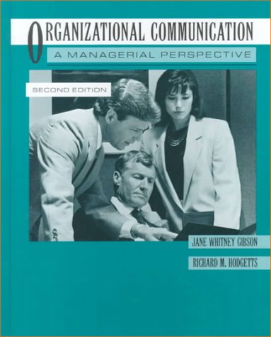 Beispielbild fr Organizational Communication zum Verkauf von medimops