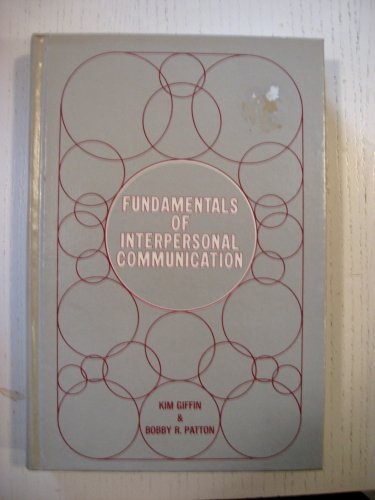 Stock image for Fundamentals of Interpersonal Communication for sale by ThriftBooks-Dallas