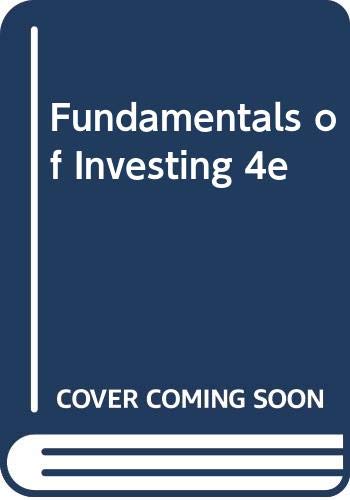 Stock image for Fundamentals of Investing for sale by HPB-Emerald