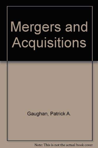 Stock image for Mergers and Acquisitions for sale by Ergodebooks