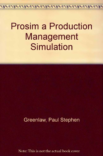 Stock image for Prosim a Production Management Simulation for sale by Ergodebooks