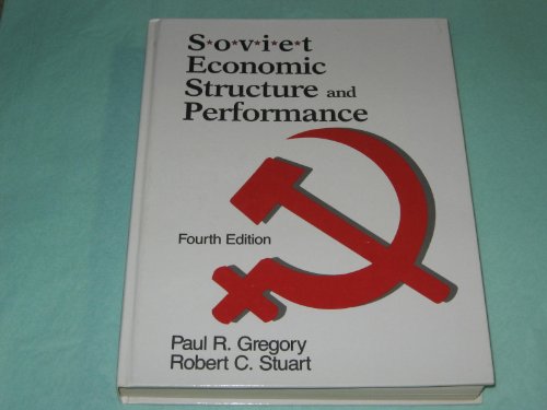 9780060425067: Soviet Economic Structure and Performance