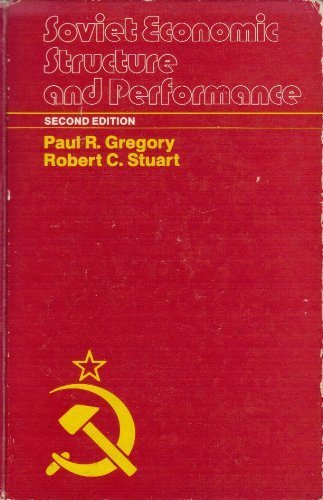 Beispielbild fr Soviet Economic Structure and Performance zum Verkauf von Better World Books