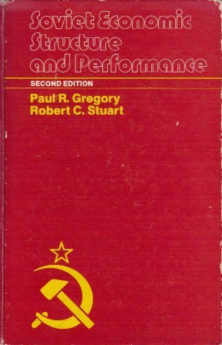 Stock image for Soviet Economic Structure and Performance for sale by Better World Books