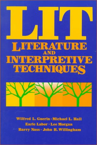 Beispielbild fr Lit--Literature and Interpretive Techniques zum Verkauf von More Than Words