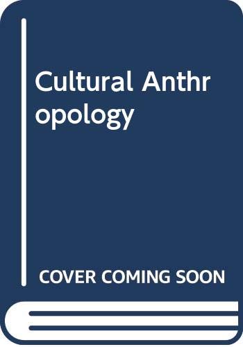 Stock image for Cultural Anthropology for sale by HPB-Red