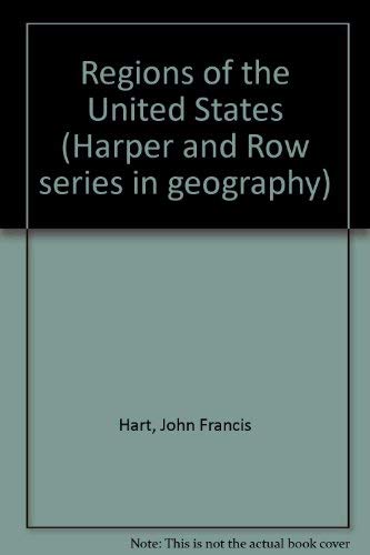9780060426767: Regions of the United States (Harper and Row series in geography) [Idioma Ingls]