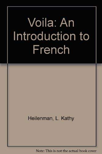 Stock image for Voila: An Introduction to French for sale by Ergodebooks