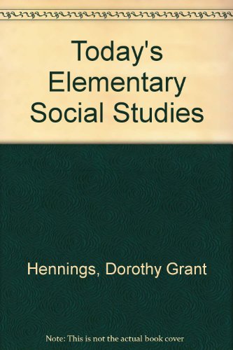 Stock image for Today's Elementary Social Studies for sale by Wonder Book