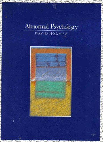 Beispielbild fr Abnormal Psychology zum Verkauf von WorldofBooks