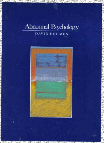 Stock image for Abnormal Psychology for sale by Hippo Books