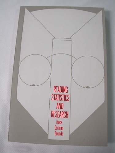 Imagen de archivo de Reading Statistics and Research a la venta por Once Upon A Time Books