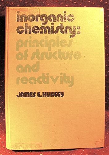 Imagen de archivo de Inorganic Chemistry: Principles of Structure and Reactivity a la venta por Basement Seller 101