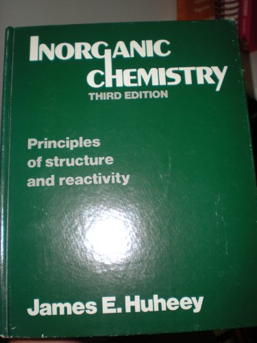 Beispielbild fr Inorganic Chemistry: Principles of Structure and Reactivity zum Verkauf von WorldofBooks
