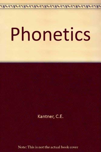 Stock image for Phonetics for sale by ThriftBooks-Dallas