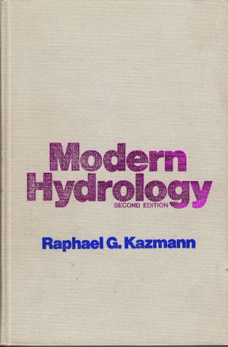 9780060435714: Modern hydrology (Harper's geoscience series)