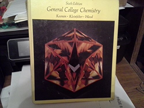 Stock image for General College Chemistry for sale by Better World Books: West
