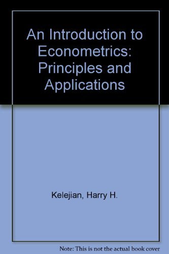 Imagen de archivo de Introduction to Econometrics: Principles and Applications a la venta por DFTP Holdings