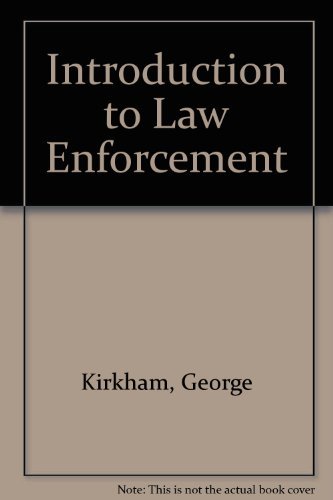 Stock image for Introduction to Law Enforcement for sale by The Aviator's Bookshelf
