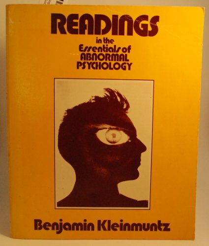 Imagen de archivo de Readings in the Essentials of Abnormal Psychology a la venta por Priceless Books