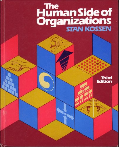 Imagen de archivo de The human side of organizations a la venta por HPB-Red