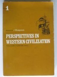 Beispielbild fr Perspectives in Western Civilization: Essays from Horizon zum Verkauf von Wonder Book