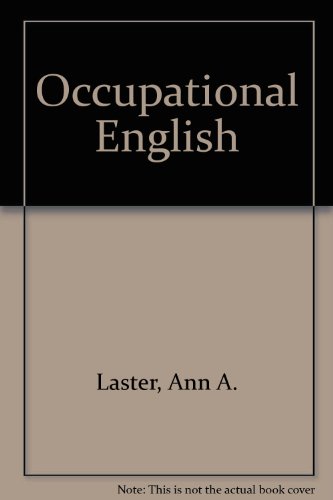 Imagen de archivo de Occupational English a la venta por Basi6 International