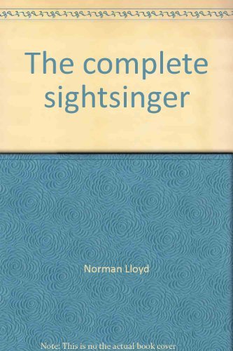 Beispielbild fr The Complete Sightsinger zum Verkauf von Better World Books