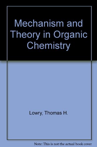 Imagen de archivo de Mechanism and Theory in Organic Chemistry Second (2nd) Edition a la venta por Glynn's Books