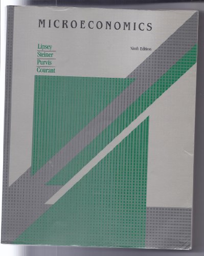 Beispielbild fr Microeconomics zum Verkauf von BookHolders