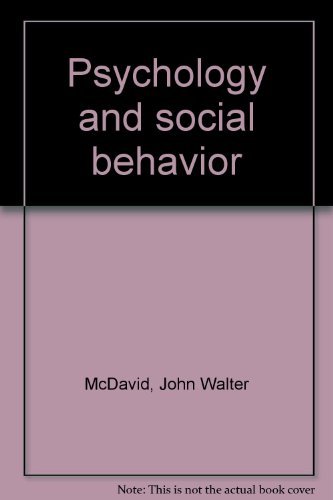 Psychology and Social Behavior.