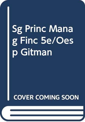 Beispielbild fr Study Guide to Accompany Gitman Principles of Managerial Finance zum Verkauf von Red's Corner LLC