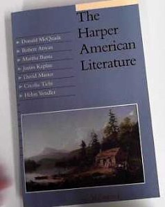 Stock image for The Harper American Literature for sale by HPB-Emerald