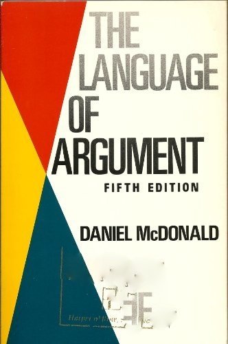 9780060443696: The language of argument