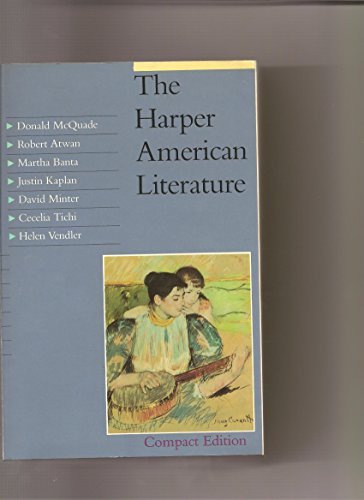 9780060443733: The Harper American Literature