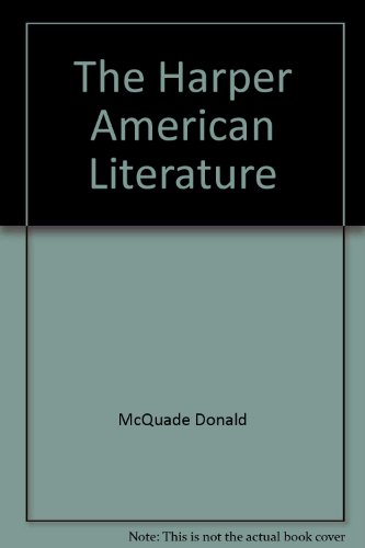 9780060443740: Title: The Harper American literature