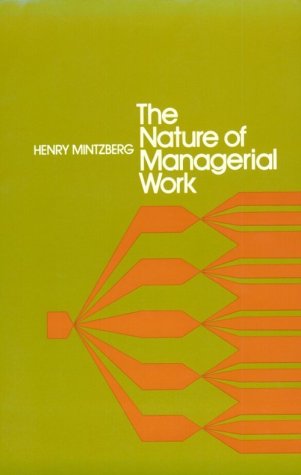 The Nature of Managerial Work (9780060445560) by Mintzberg, Henry