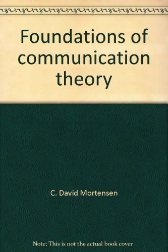 9780060446239: Found Communicaton Theory PB