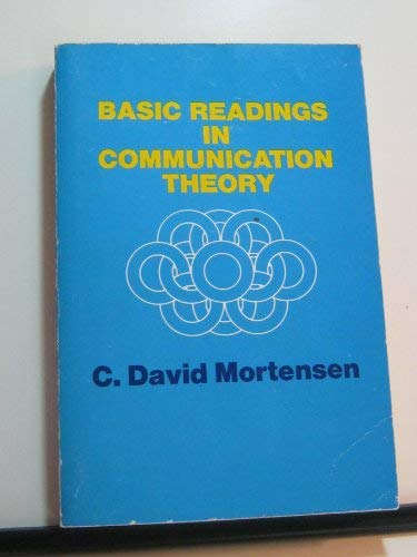 Beispielbild fr Basic readings in communication theory zum Verkauf von HPB-Red