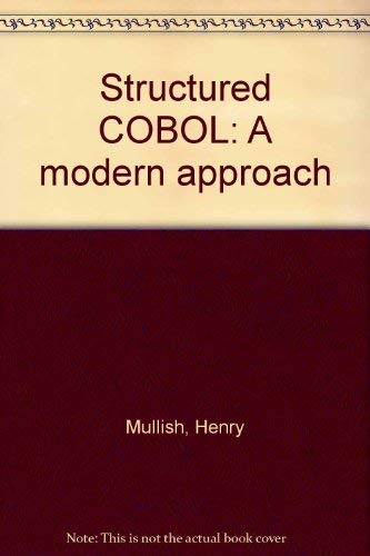 9780060446529: Title: Structured COBOL A modern approach