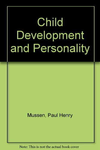 Imagen de archivo de Child Development and Personality a la venta por Book Deals