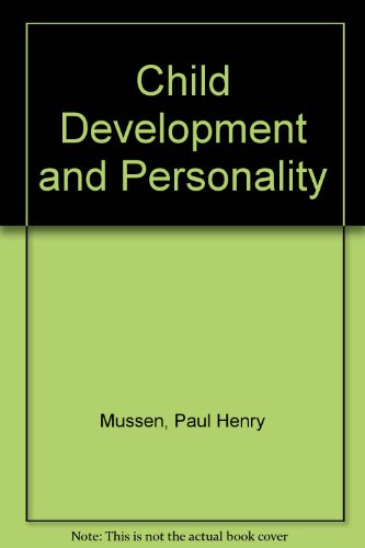 Stock image for Child Development and Personality - Fifth Edition for sale by Keeper of the Page