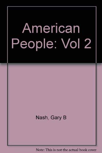 Beispielbild fr Vol 2 (American People) zum Verkauf von WorldofBooks