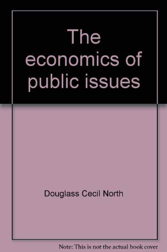 Stock image for The economics of public issues for sale by HPB-Ruby